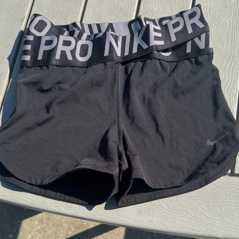 Nike Women's Black Athletic Shorts